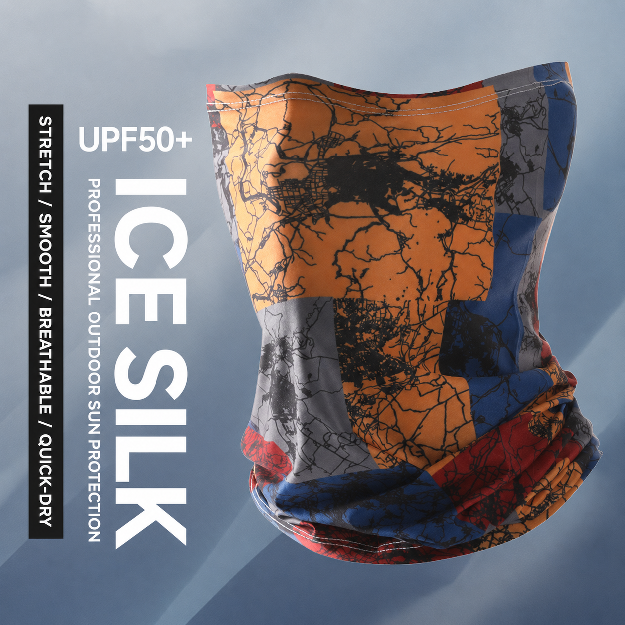 Cooling Multi-Wear Motorcycle Neck Gaiter
