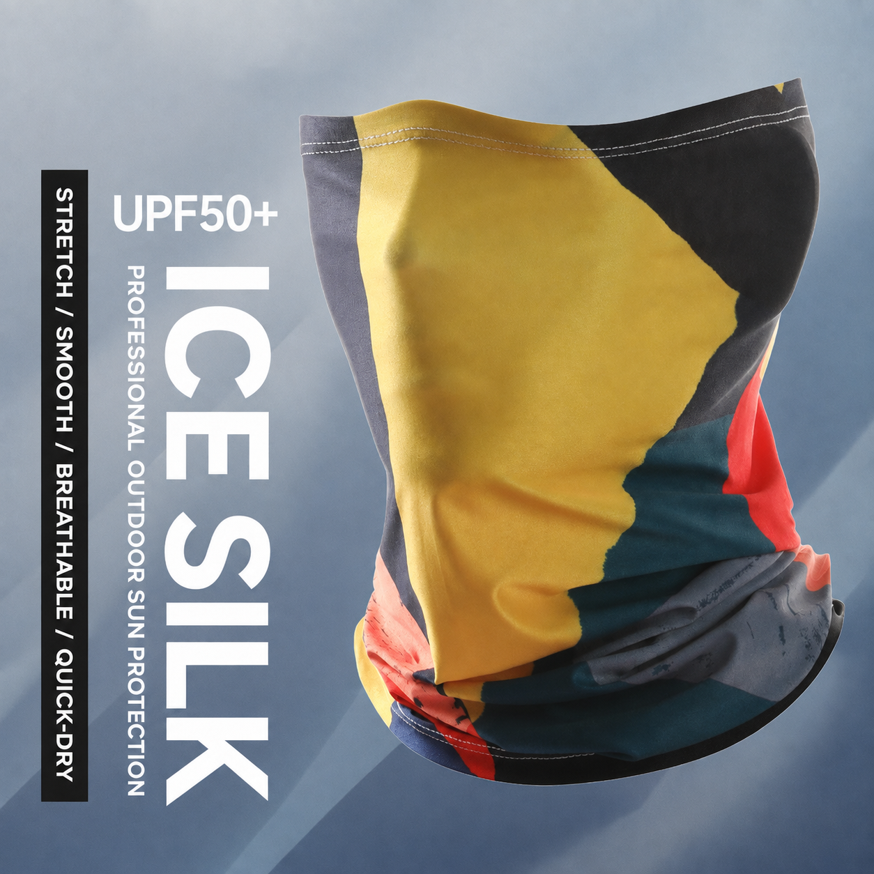 Cooling Multi-Wear Motorcycle Neck Gaiter