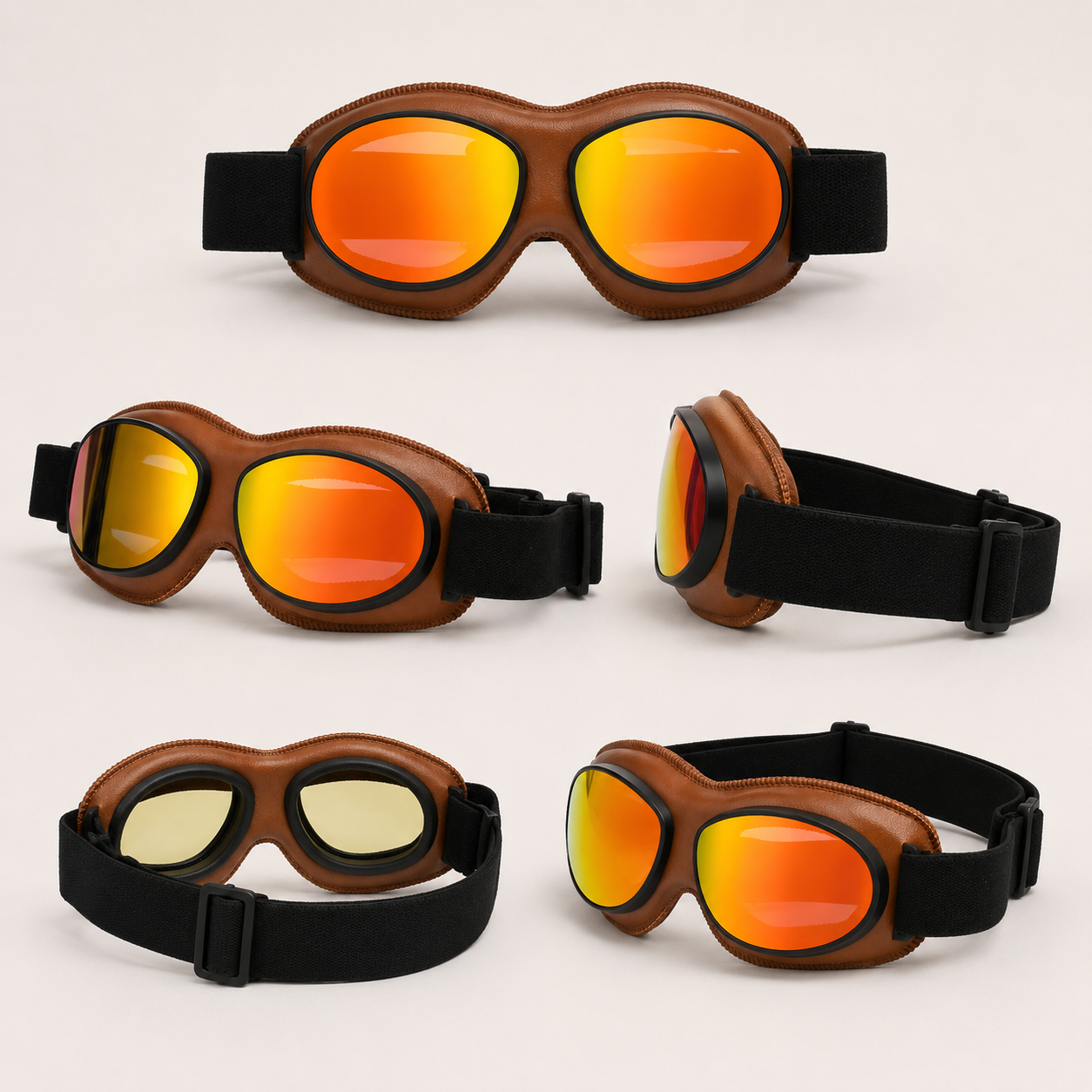 Vintage Rider Aviator Goggles