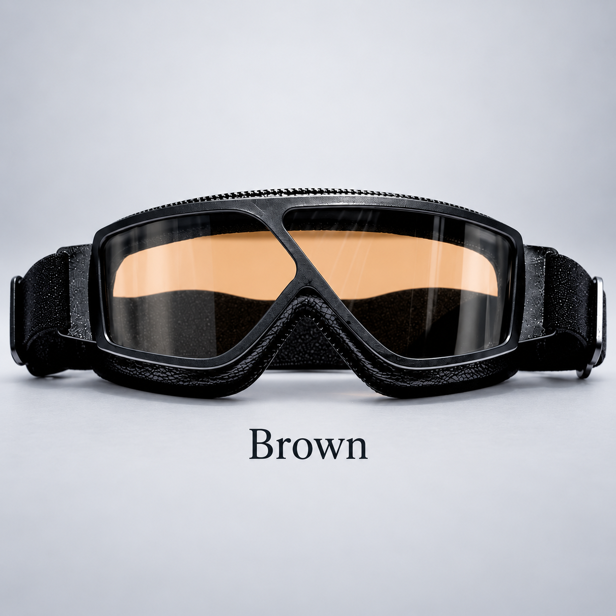 T16 Vintage Aviator Motorcycle Goggles – Windproof Padded Riding Eyewear