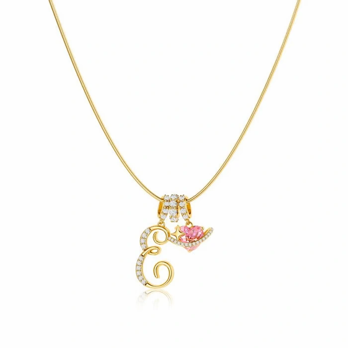🔥2026 New Year Sale- 49% OFF🔥14K Gold Plated 3-Layering Initial A-Z Letter Pendant Necklaces