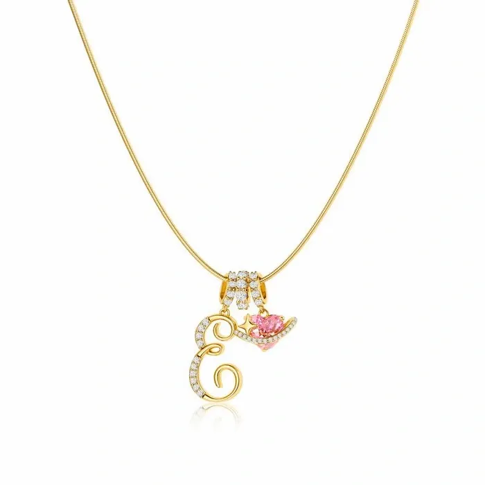 🔥2026 New Year Sale- 49% OFF🔥14K Gold Plated 3-Layering Initial A-Z Letter Pendant Necklaces