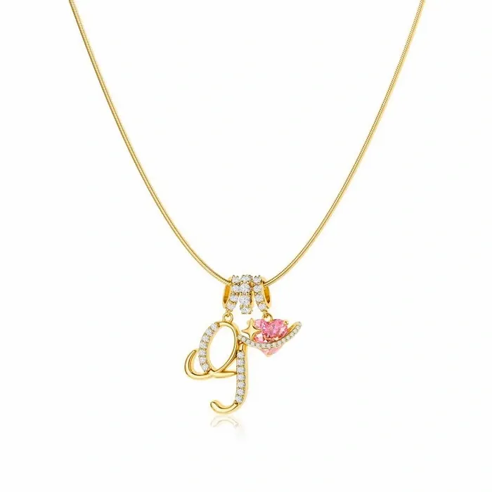 🔥2026 New Year Sale- 49% OFF🔥14K Gold Plated 3-Layering Initial A-Z Letter Pendant Necklaces