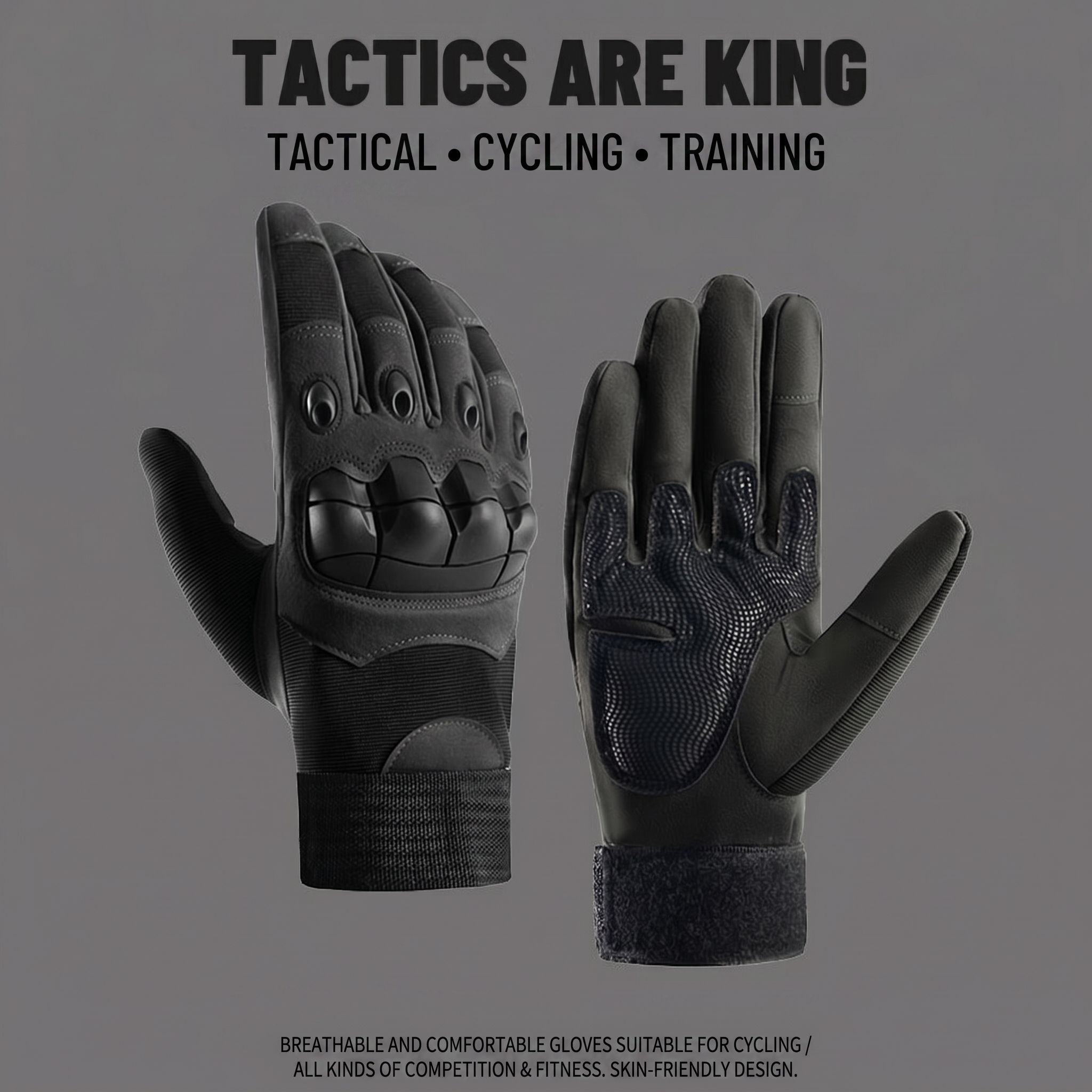 Motorcycle Riding Protective Tactical Half-Finger Gloves