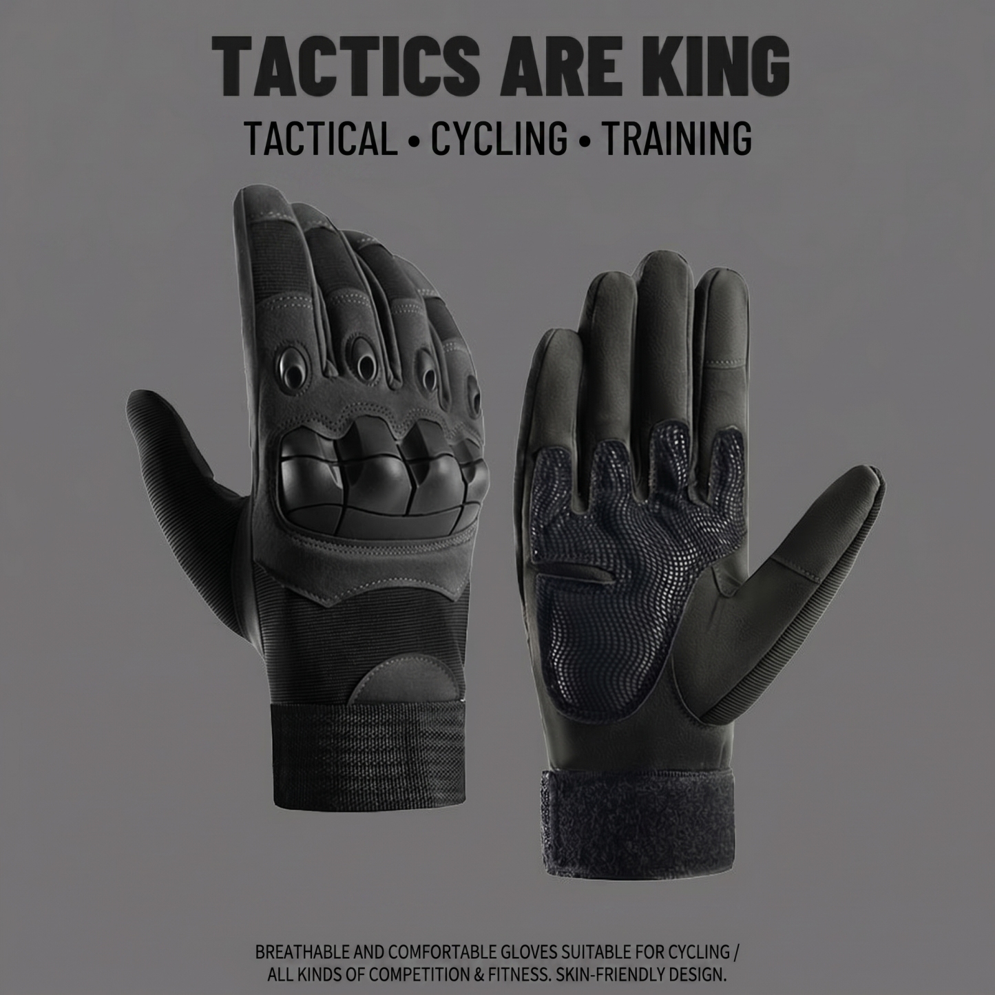 Motorcycle Riding Protective Tactical Half-Finger Gloves