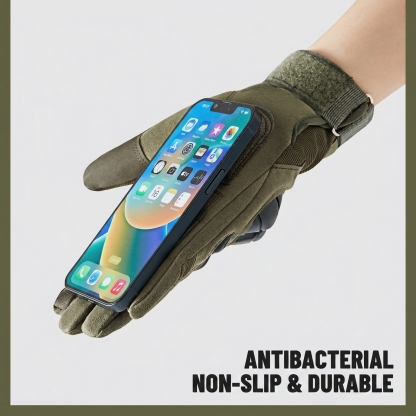 Motorcycle Riding Protective Tactical Half-Finger Gloves