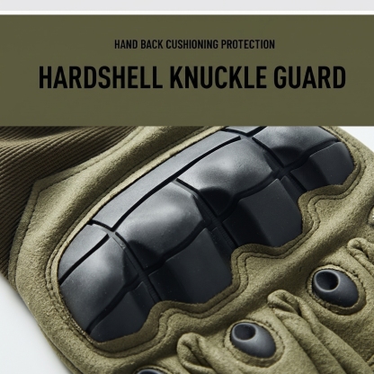 Motorcycle Riding Protective Tactical Half-Finger Gloves