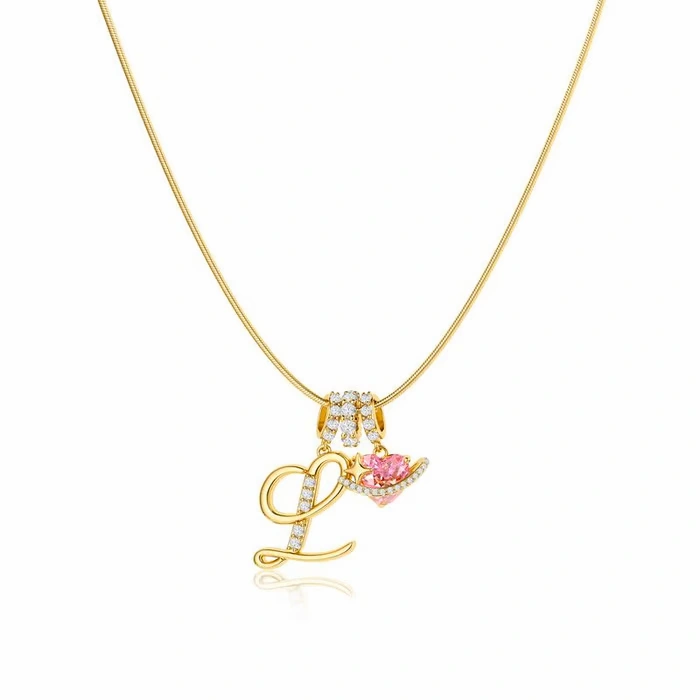🔥2026 New Year Sale- 49% OFF🔥14K Gold Plated 3-Layering Initial A-Z Letter Pendant Necklaces
