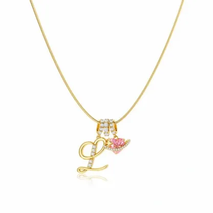 🔥2026 New Year Sale- 49% OFF🔥14K Gold Plated 3-Layering Initial A-Z Letter Pendant Necklaces