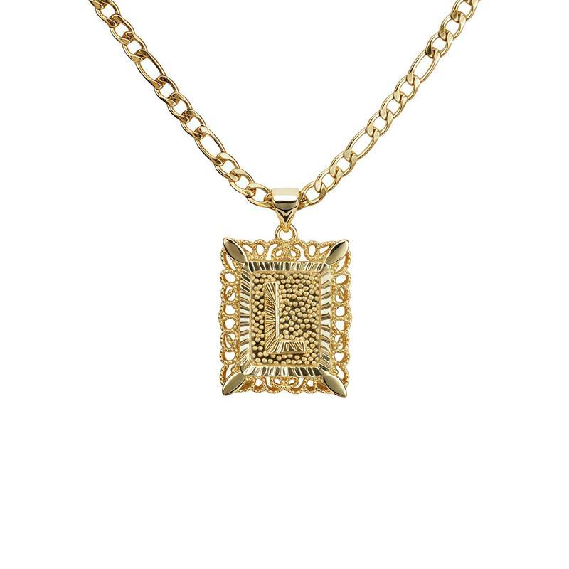 【LAST DAY 49% OFF】Initial Letter Pendant Necklaces