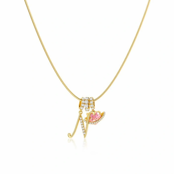 🔥2026 New Year Sale- 49% OFF🔥14K Gold Plated 3-Layering Initial A-Z Letter Pendant Necklaces