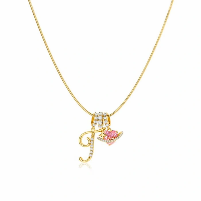 🔥2026 New Year Sale- 49% OFF🔥14K Gold Plated 3-Layering Initial A-Z Letter Pendant Necklaces