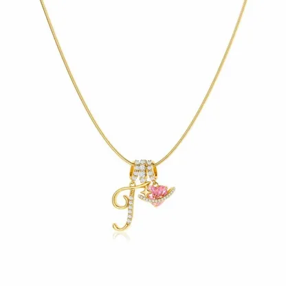 🔥2026 New Year Sale- 49% OFF🔥14K Gold Plated 3-Layering Initial A-Z Letter Pendant Necklaces