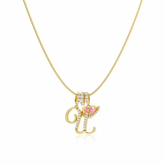 🔥2026 New Year Sale- 49% OFF🔥14K Gold Plated 3-Layering Initial A-Z Letter Pendant Necklaces
