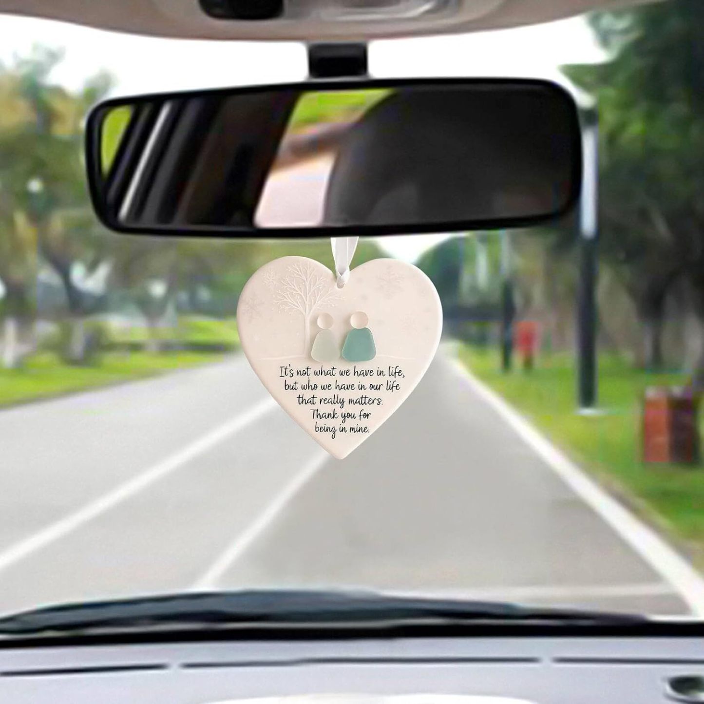 Heart-Shaped Sea Glass Friendship Decor🌊✨ Shaped by Nature & Crafted by Hand💝