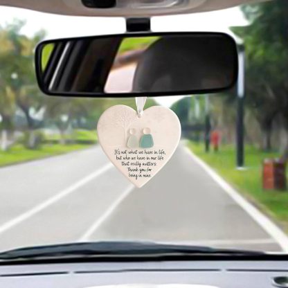 Heart-Shaped Sea Glass Friendship Decor🌊✨ Shaped by Nature & Crafted by Hand💝