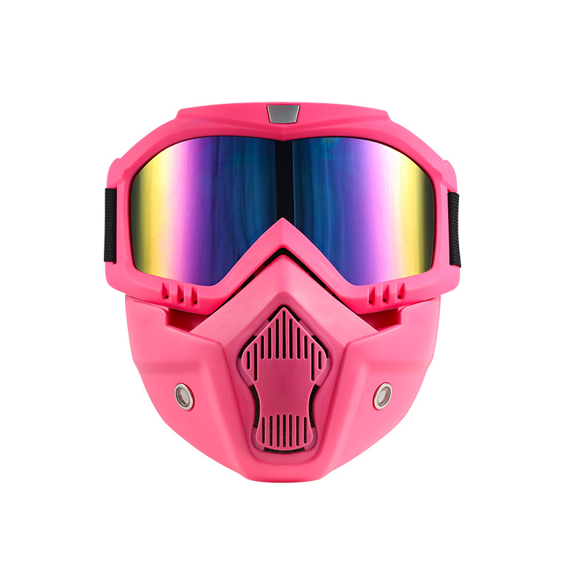 Anti-Glare and Radiation-Shielding Goggle Mask