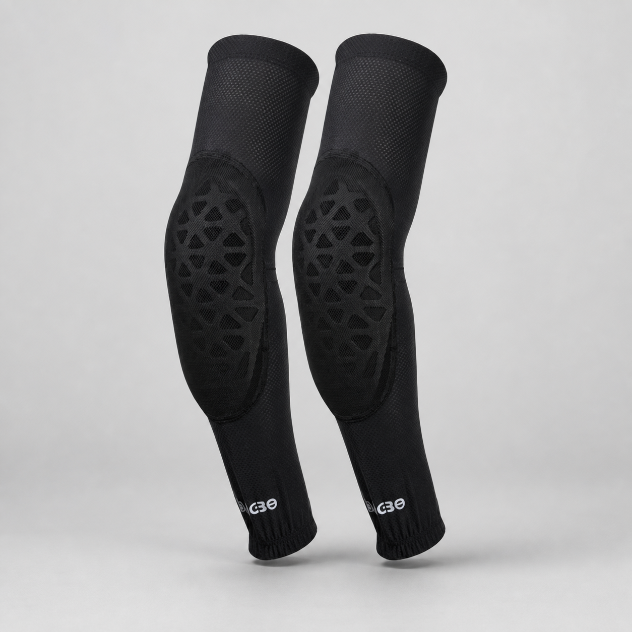 Summer Ice Silk Cooling Motorcycle Elbow Guards - Breathable Mesh Arm Protection Sleeves for Hot Weather