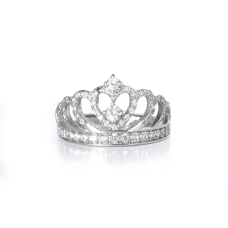 FOR BADASS DAUGHTER - STRAIGHTEN YOUR CROWN RING