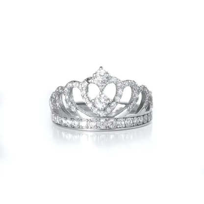 FOR BADASS DAUGHTER - STRAIGHTEN YOUR CROWN RING