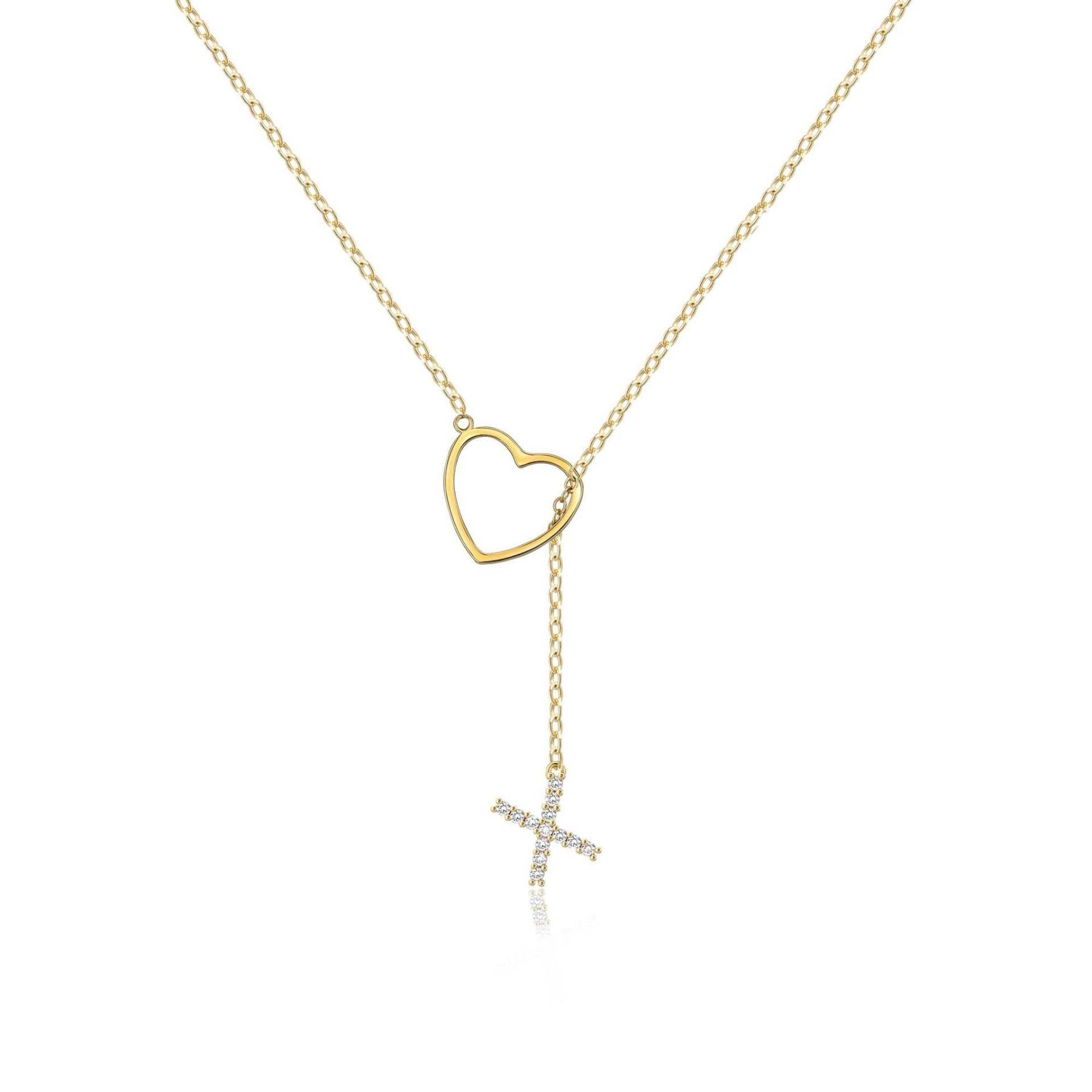 🔥Limited Inventory Available⚡Letter Heart Design Personalized Trendy Charm Necklaces