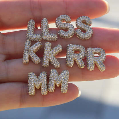 Initial Letter Earrings