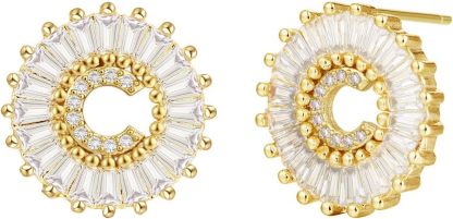 【LAST DAY 49% OFF】Initial Letter Pendant Earrings