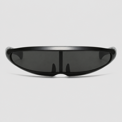 Low-Profile Wraparound Motorcycle Sunglasses