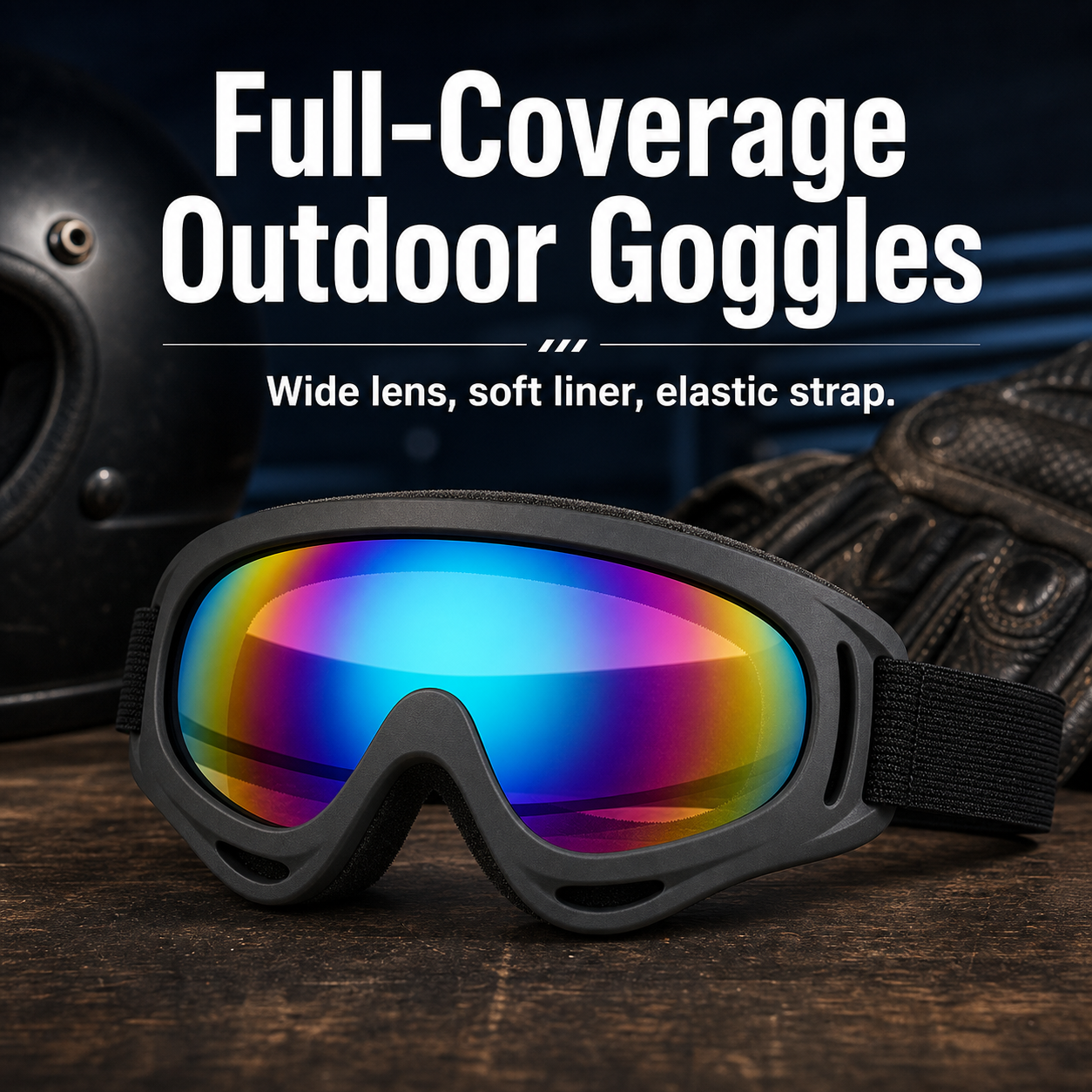 X400 Windproof and Dustproof Motorcycle & Sports Goggles