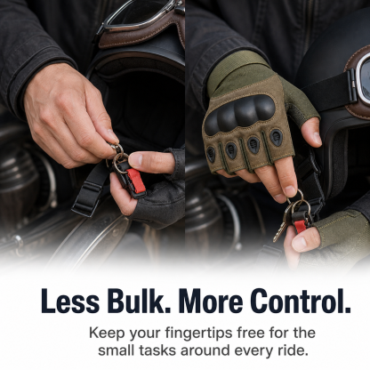 Motorcycle Riding Protective Tactical Half-Finger Gloves