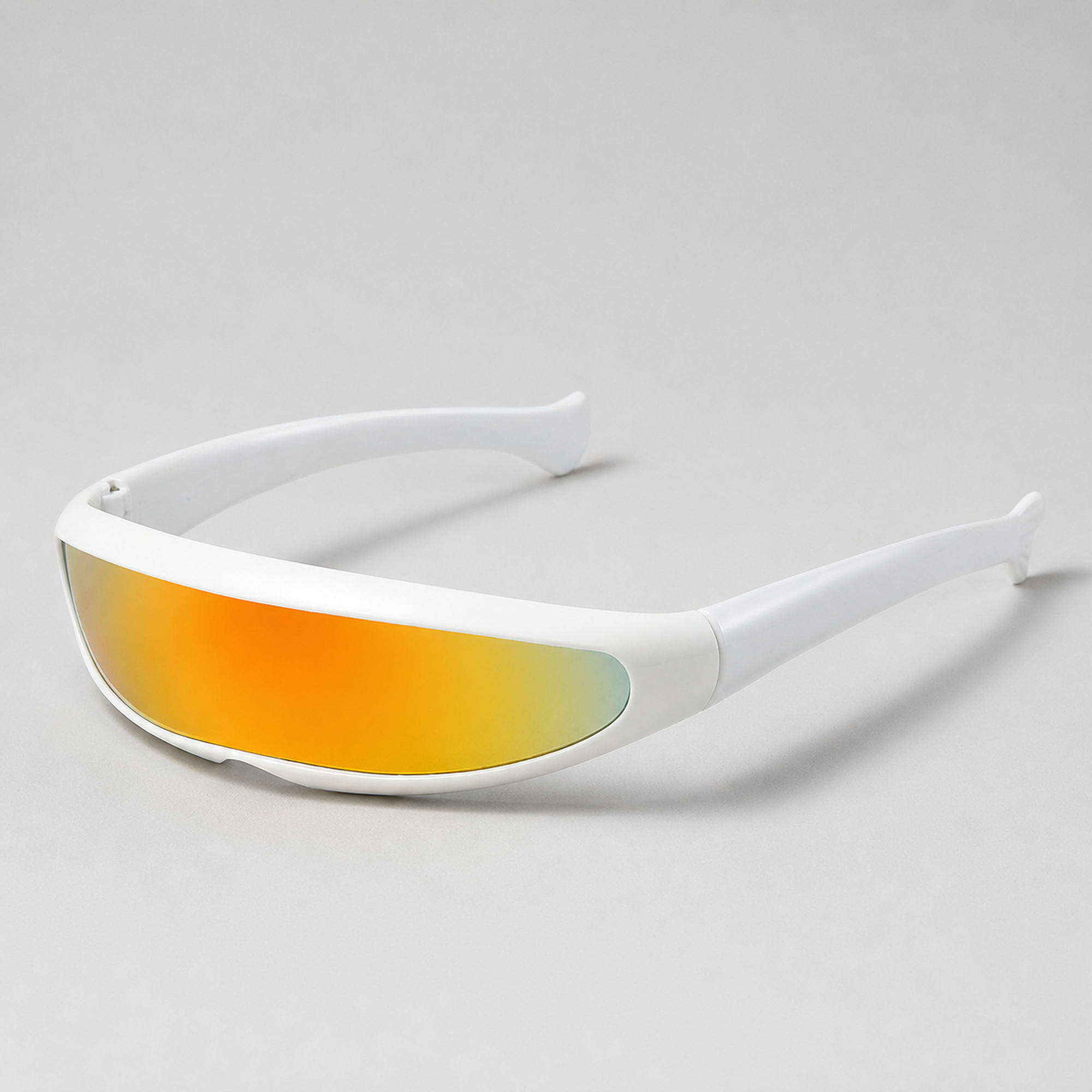 Low-Profile Wraparound Motorcycle Sunglasses