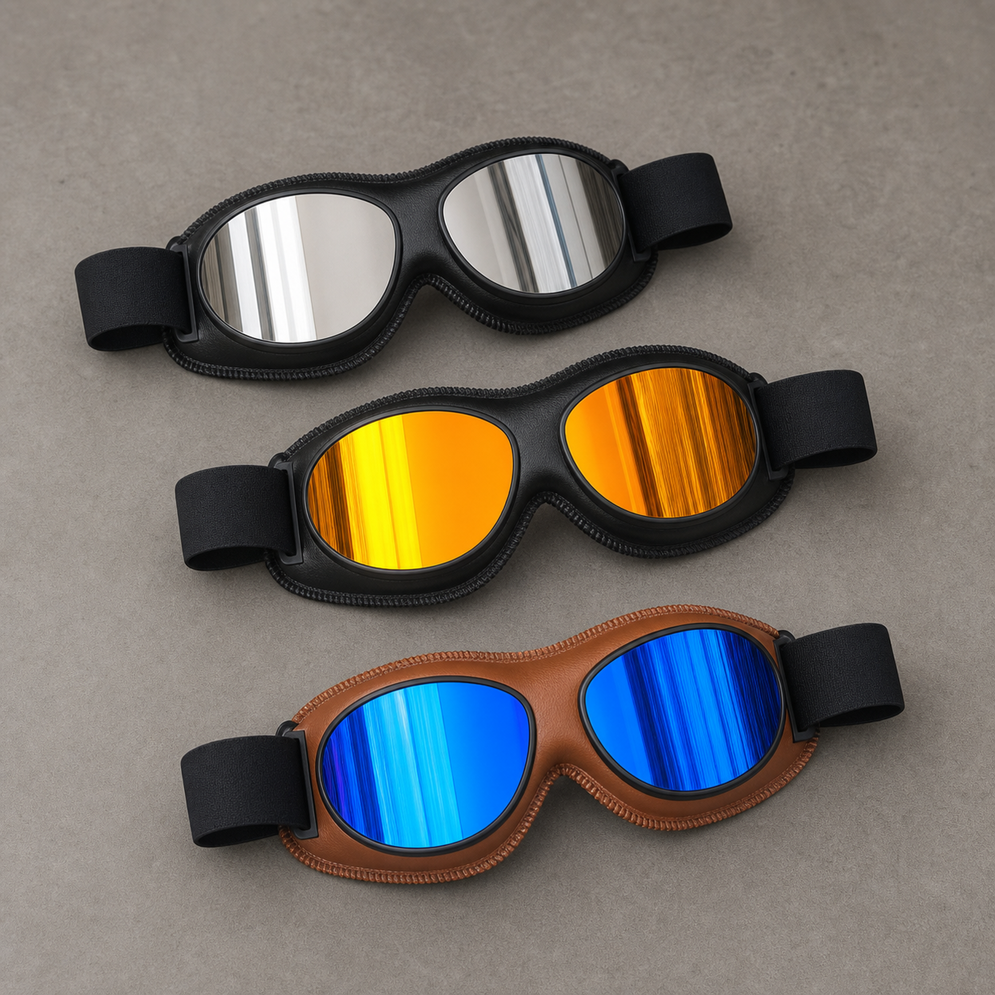 Vintage Rider Aviator Goggles