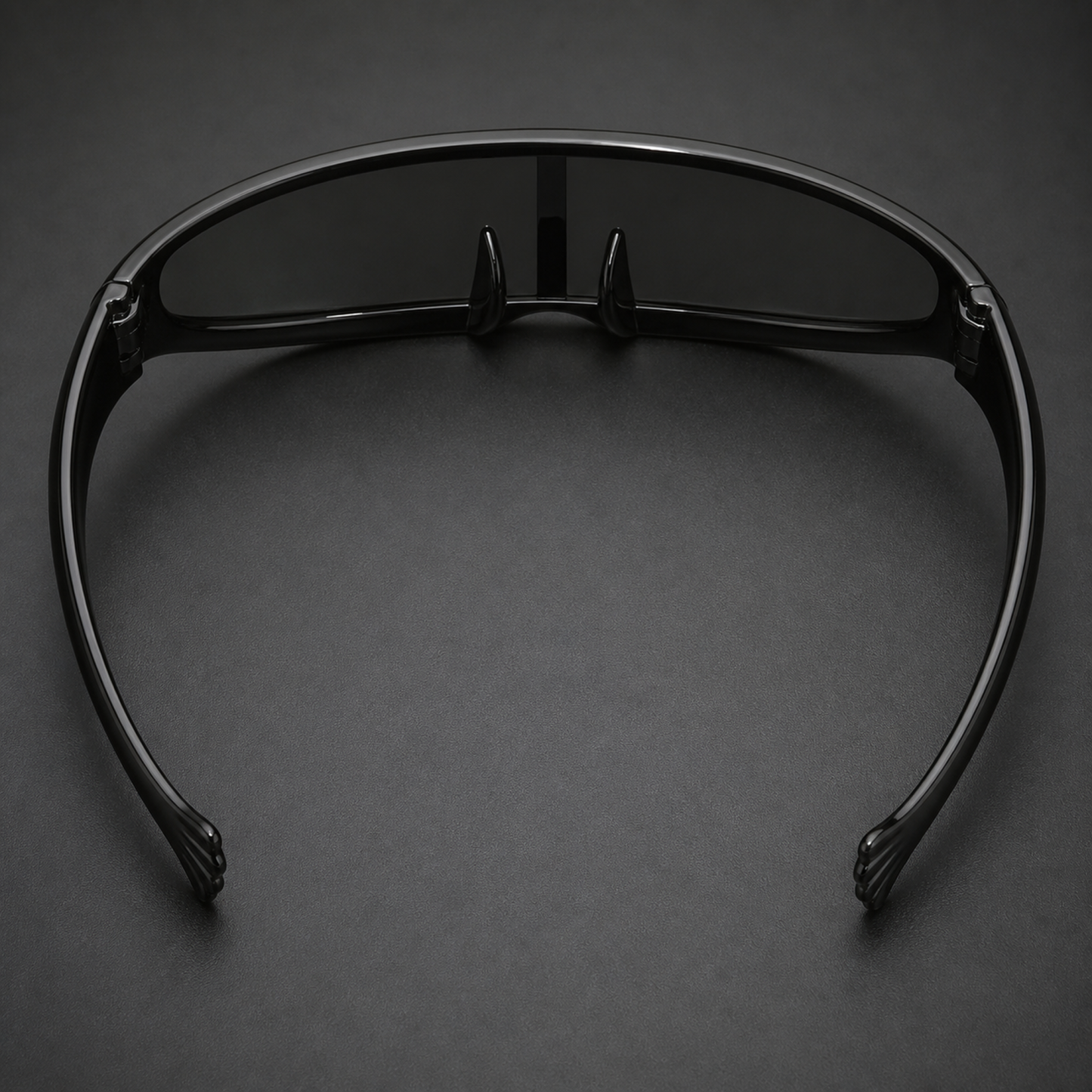 Low-Profile Wraparound Motorcycle Sunglasses