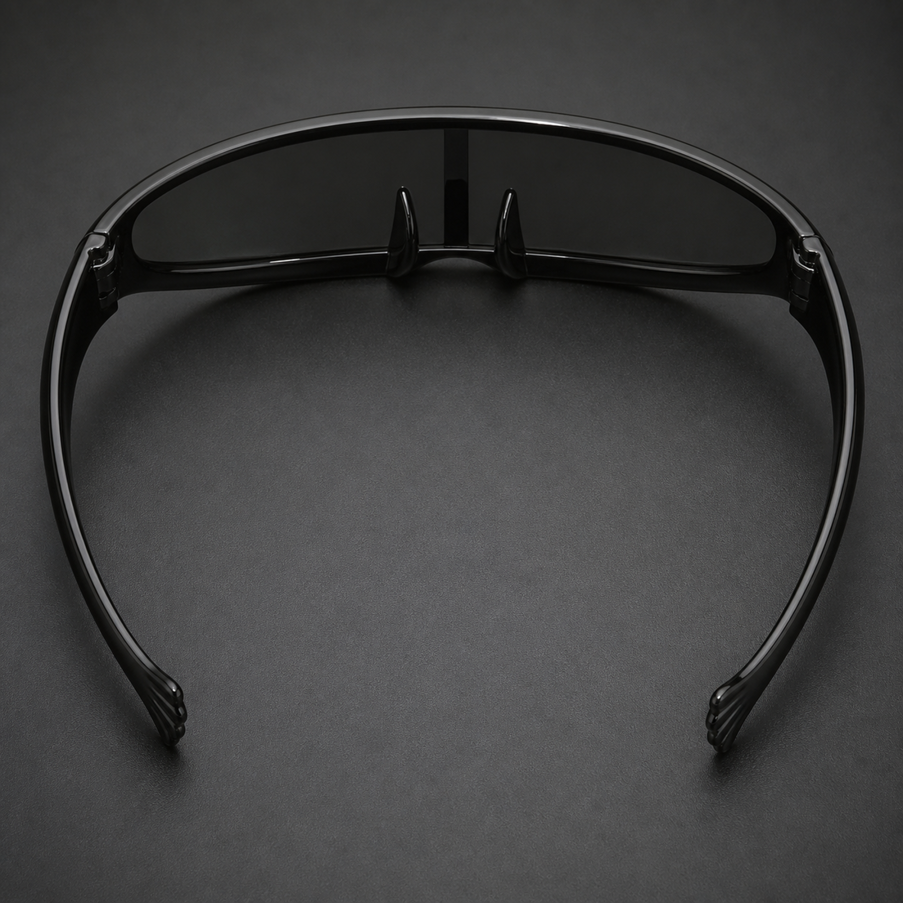 Low-Profile Wraparound Motorcycle Sunglasses
