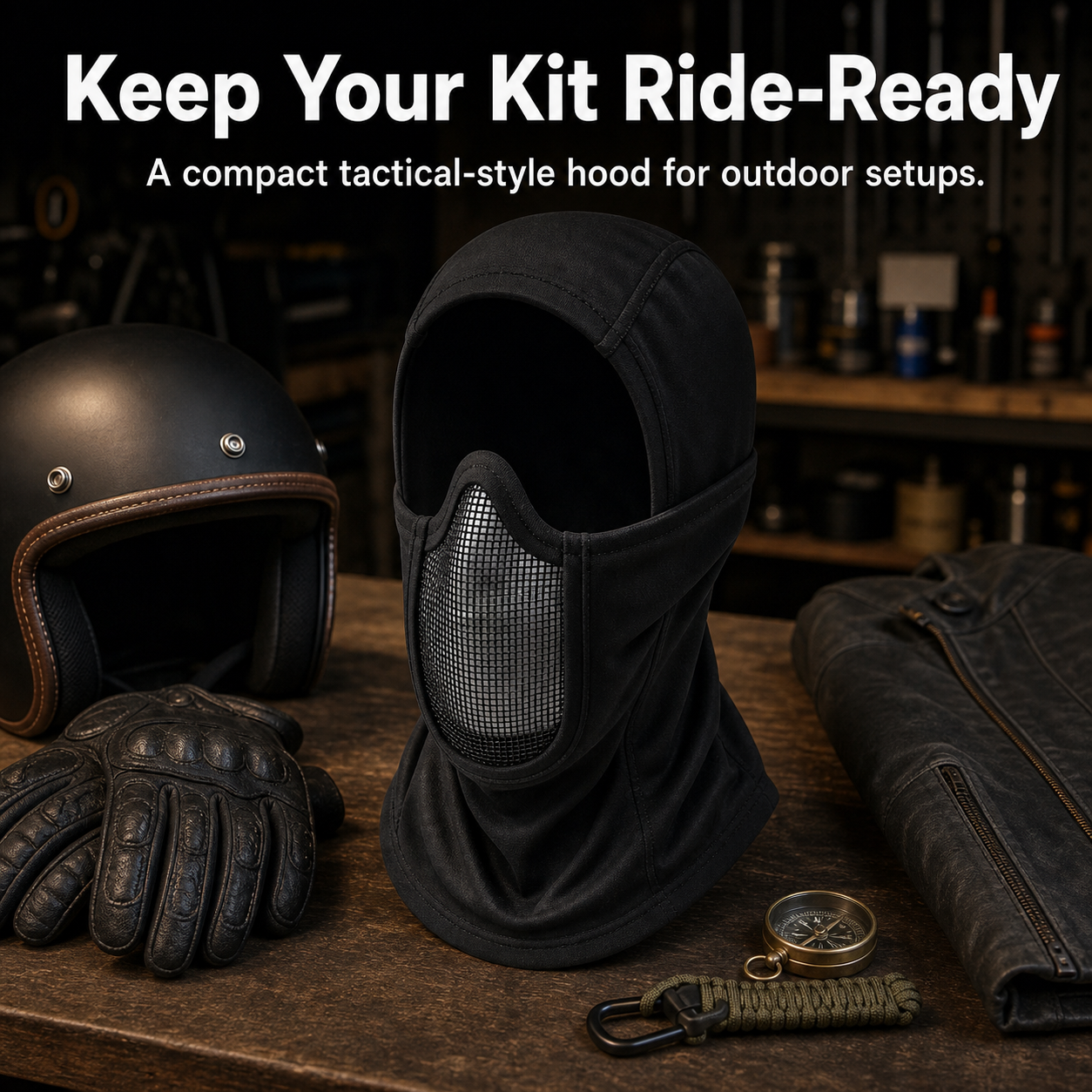 Breathable Steel Mesh Tactical Balaclava