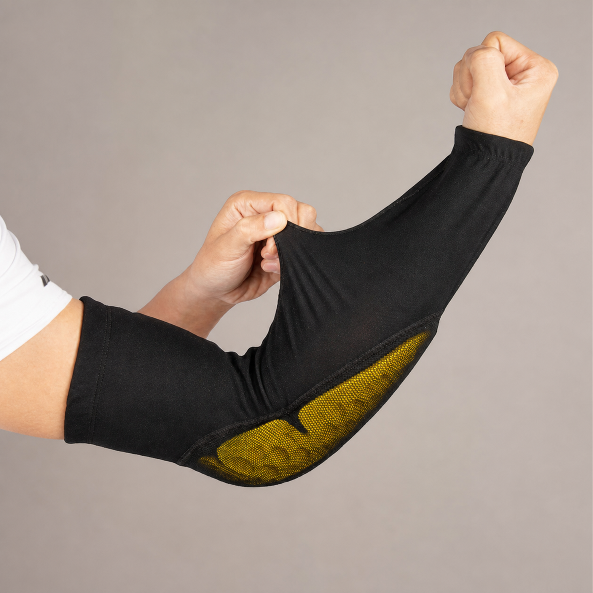 Summer Ice Silk Cooling Motorcycle Elbow Guards - Breathable Mesh Arm Protection Sleeves for Hot Weather