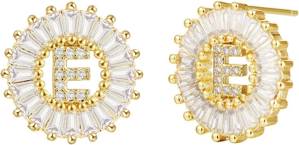 【LAST DAY 49% OFF】Initial Letter Pendant Earrings