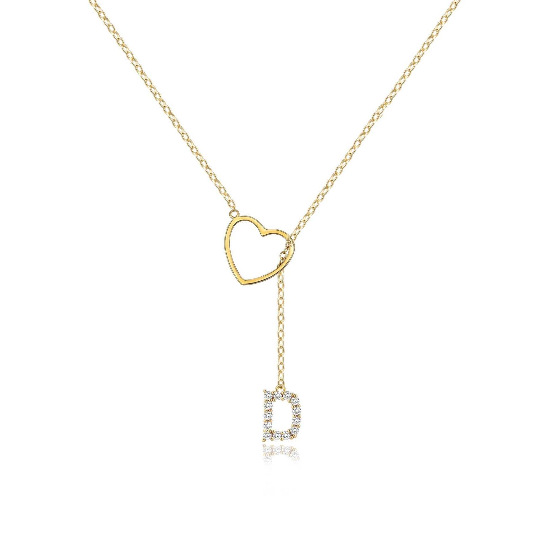 🔥Limited Inventory Available⚡Letter Heart Design Personalized Trendy Charm Necklaces