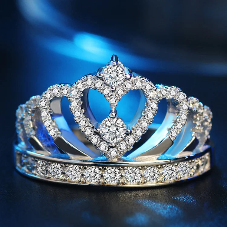 FOR BADASS DAUGHTER - STRAIGHTEN YOUR CROWN RING