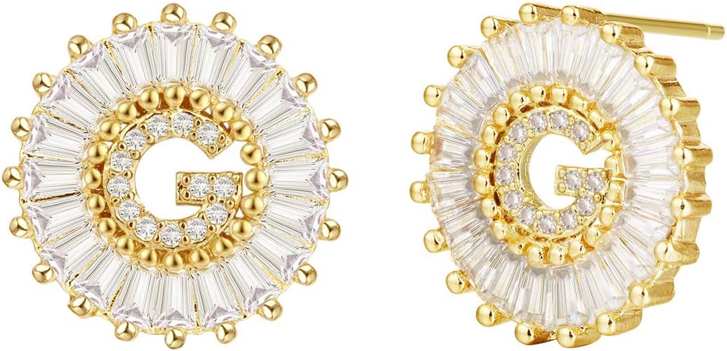 【LAST DAY 49% OFF】Initial Letter Pendant Earrings