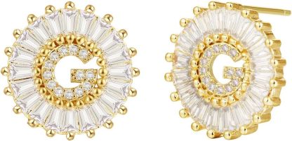 【LAST DAY 49% OFF】Initial Letter Pendant Earrings