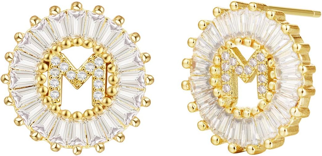 【LAST DAY 49% OFF】Initial Letter Pendant Earrings