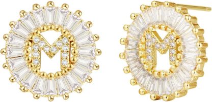 【LAST DAY 49% OFF】Initial Letter Pendant Earrings