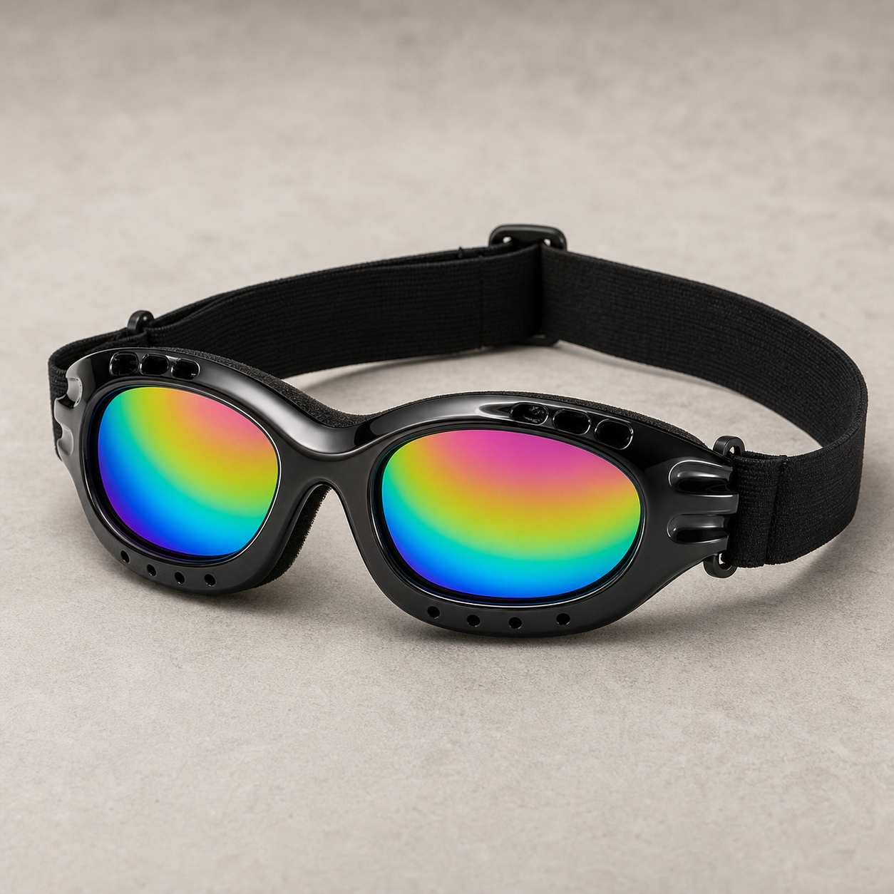 Motorcycle Goggles, Anti-UV Windproof Dustproof Dirt Bike ATV Ski Goggles