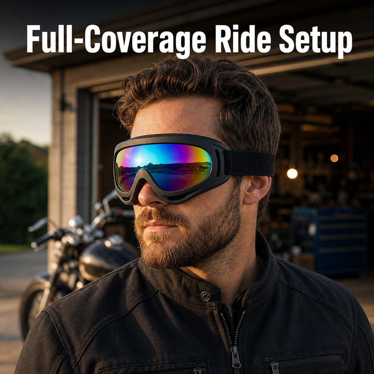 X400 Windproof and Dustproof Motorcycle & Sports Goggles