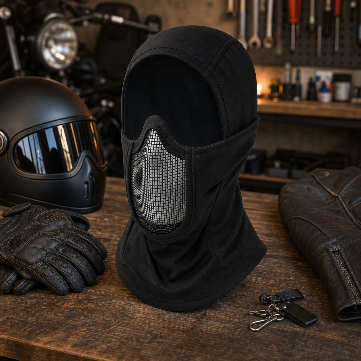 Breathable Steel Mesh Tactical Balaclava
