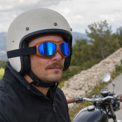 Vintage Rider Aviator Goggles