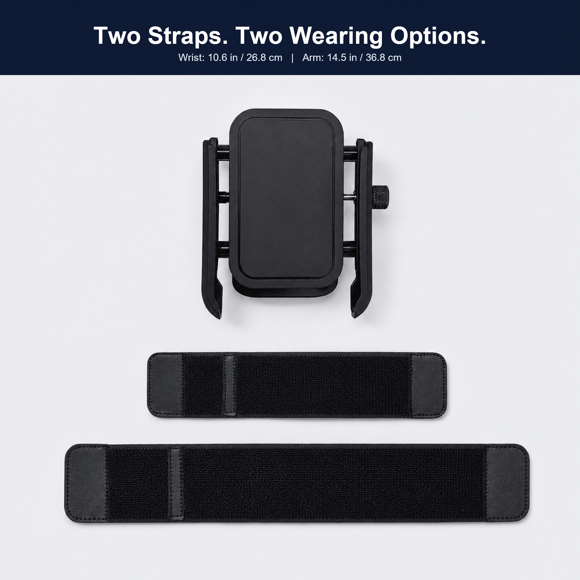 360-Degree Rotating Wrist & Arm Phone Holder with Locking Side Clamps