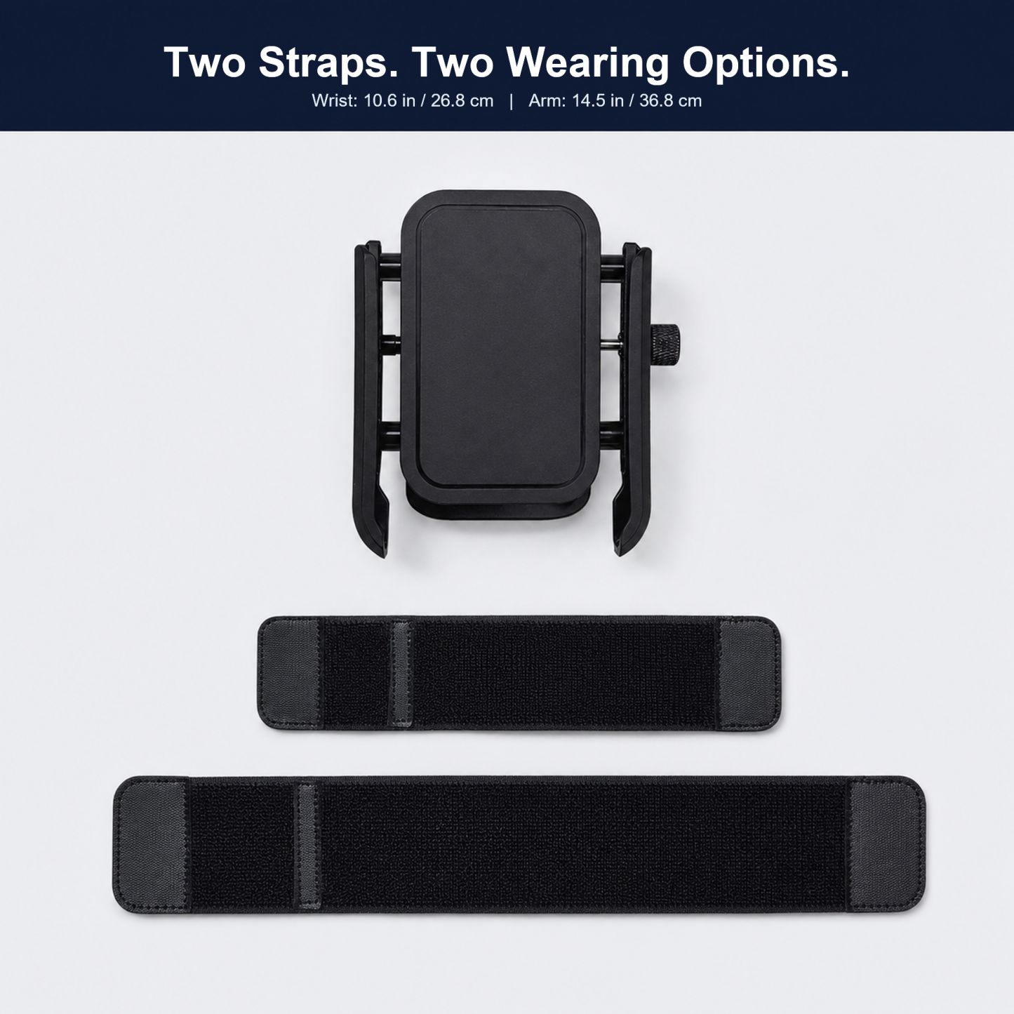 360-Degree Rotating Wrist & Arm Phone Holder with Locking Side Clamps