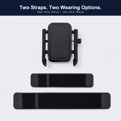 360-Degree Rotating Wrist & Arm Phone Holder with Locking Side Clamps